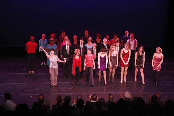 Curtain Calls, with entire cast, Ron Young, DO40 Pres. John Sefakis